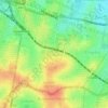 Burwood topographic map, elevation, terrain