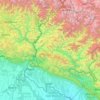 Entwicklungsregion Fernwest topographic map, elevation, terrain