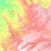 Mateiros topographic map, elevation, terrain