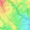 Langley Park topographic map, elevation, terrain