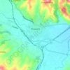 Pozega topographic map, elevation, terrain