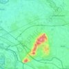 Montferland topographic map, elevation, terrain