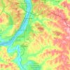 Manor Township topographic map, elevation, terrain