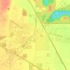 Carey topographic map, elevation, terrain