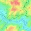 Hurlstone Park topographic map, elevation, terrain