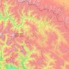 Shey Phoksundo topographic map, elevation, terrain
