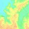 Grawin Opal Fields topographic map, elevation, terrain