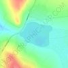 Lake Chila topographic map, elevation, terrain