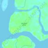 Ilha Santa Maria topographic map, elevation, terrain