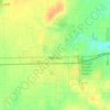 Robinson topographic map, elevation, terrain