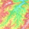Basket Range topographic map, elevation, terrain