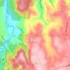 Paloona topographic map, elevation, terrain