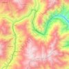 Amaluza topographic map, elevation, terrain