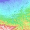 Talar topographic map, elevation, terrain