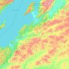 Туркинское сельское поселение topographic map, elevation, terrain