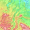Kentish topographic map, elevation, terrain