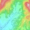 Mountain River topographic map, elevation, terrain