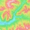 Pardatsch topographic map, elevation, terrain