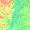 Farrington topographic map, elevation, terrain