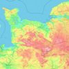 Basse-Normandie topographic map, elevation, terrain