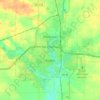 Austin topographic map, elevation, terrain