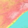 Lake County topographic map, elevation, terrain