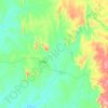 Porto Alegre do Tocantins topographic map, elevation, terrain