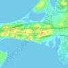 Shinnecock Hills topographic map, elevation, terrain