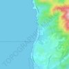 Montara topographic map, elevation, terrain