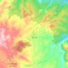 Alarba topographic map, elevation, terrain