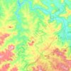 Porto Vitória topographic map, elevation, terrain