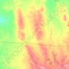 Jericho topographic map, elevation, terrain