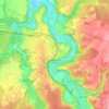 Chamarandes-Choignes topographic map, elevation, terrain