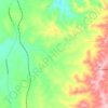 Farnham topographic map, elevation, terrain