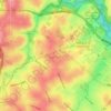 Marsfield topographic map, elevation, terrain