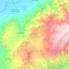 Municipio Andrés Bello topographic map, elevation, terrain