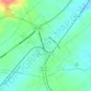 Gordonsville topographic map, elevation, terrain