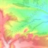 Fuenferrada topographic map, elevation, terrain