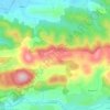 Allières topographic map, elevation, terrain