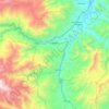 Baeza topographic map, elevation, terrain