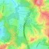 Hillsborough topographic map, elevation, terrain