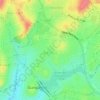 Amaroo topographic map, elevation, terrain