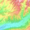 Saint-Julien-d'Asse topographic map, elevation, terrain