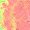 Shire Of Carnamah topographic map, elevation, terrain
