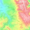 Marcabal topographic map, elevation, terrain