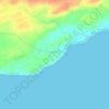 Liscannor topographic map, elevation, terrain