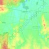 Eddington topographic map, elevation, terrain