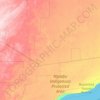 Balladonia topographic map, elevation, terrain