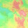 Chillagoe topographic map, elevation, terrain