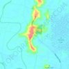 Tuckurimba topographic map, elevation, terrain